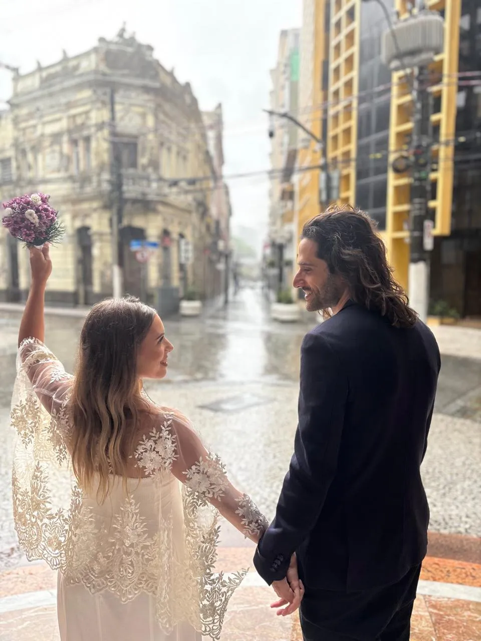 Foto do casal Mirella e Andrews — imagem 1